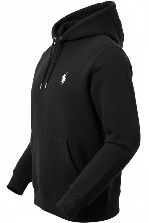 Czarna bluza Polo Ralph Lauren - bok