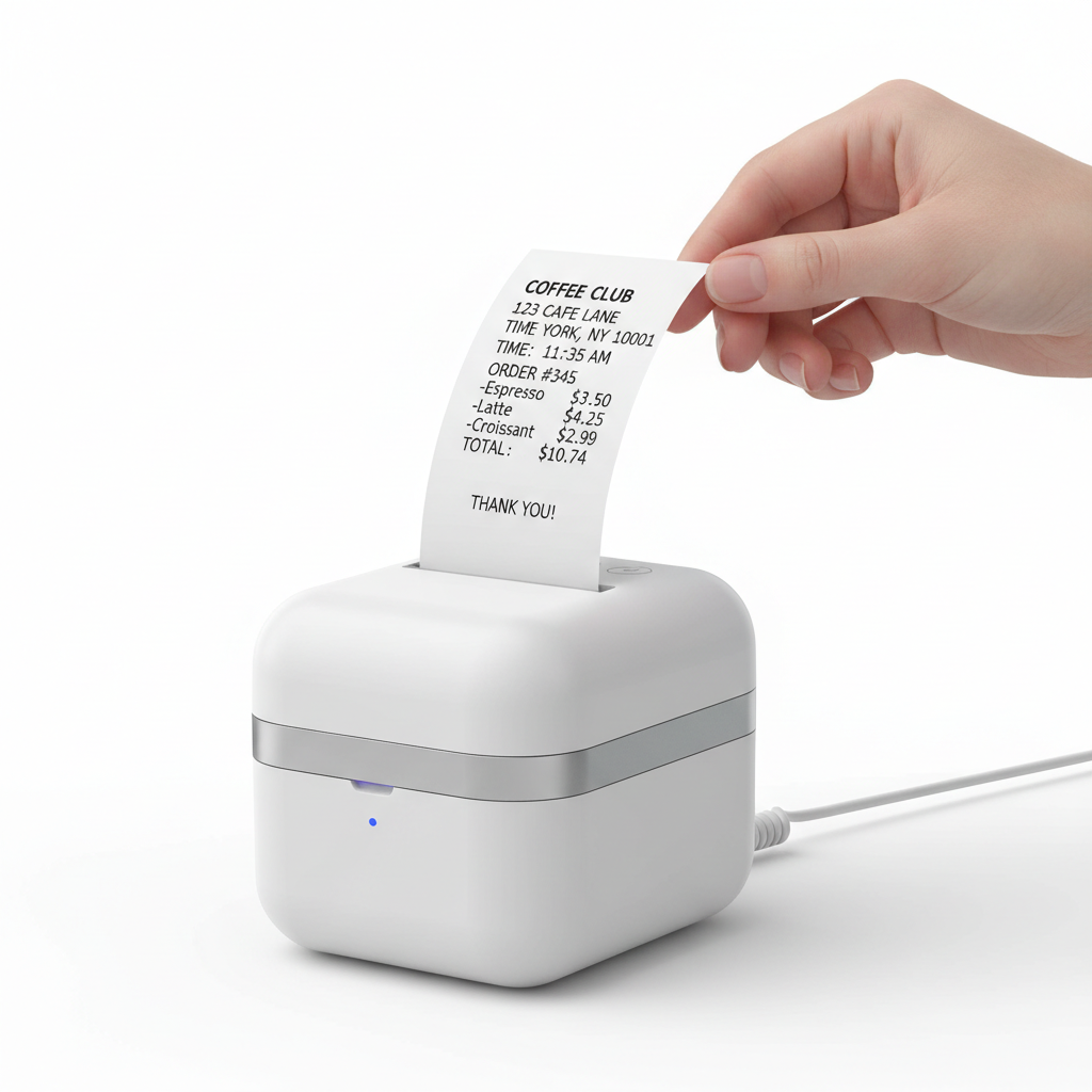 Drukarka termiczna - w użyciu